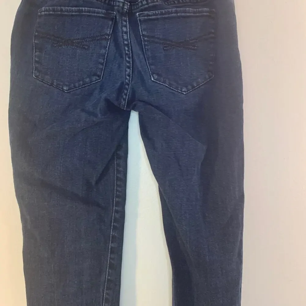 GAP Girl’s Super Skinny Dark Wash Adjustable Waist Snap Ankle Jeans / Size: 8R